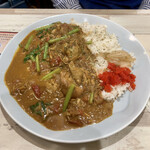 用戶對於本格スパイスカレー ヤドカリー 谷町コーラ店的評論圖