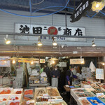 用戶對於池田商店的評論圖