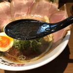 用户对于熟成醤油らーめん 十二分屋 城陽店的评论图