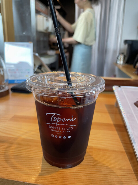 用户对于Topeni coffee stand的评论高清图