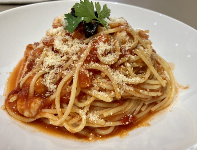 用户对于イタリアン・トマト カフェジュニア MOMOテラス店的评论高清图