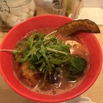 用户对于空と大地のトマト麺 Vegie的评论图