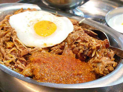 用户对于インド定食 ターリー屋 目黒店的评论高清图