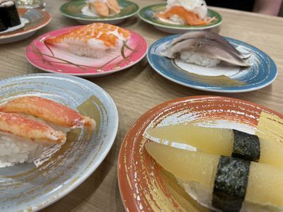 用户对于くるくる寿司 西富店的评论图