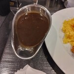 User's review image for 旨さと辛さがここちよい黒カレー 萬栄カレー