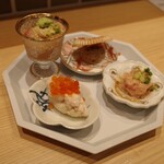 用户对于野菜巻き串どげんね 品川店的评论图