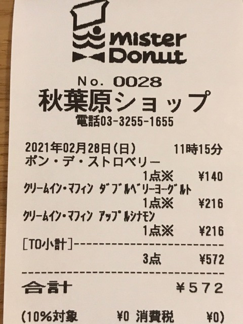 用戶對於ミスタードーナツ 秋葉原ショップ的評論圖