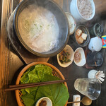 用户对于韓国スープ定食 ピニョ食堂的评论图