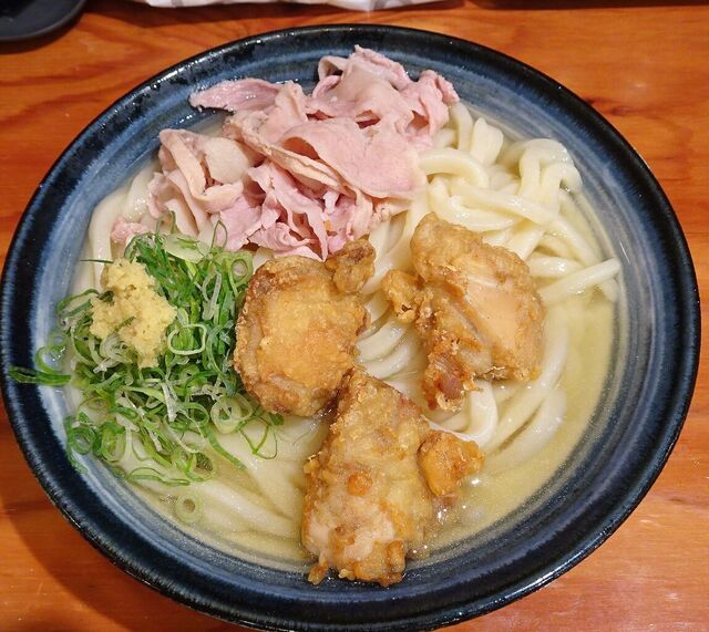 用戶對於自家製さぬきうどんと肉 新橋甚三的評論高清圖