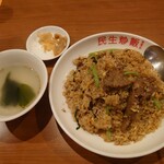 用戶對於民生炒飯 大阪店的評論圖