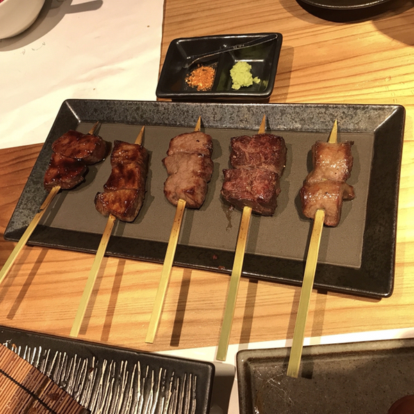 用户对于さつま福永牧場直営 牛串 ギュウドウ! GEMS三軒茶屋店的评论图