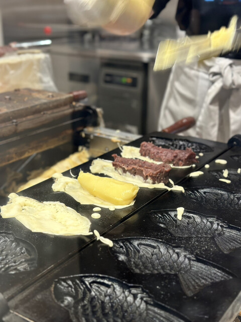 用户对于たいやき 神田達磨 銀座店的评论高清图