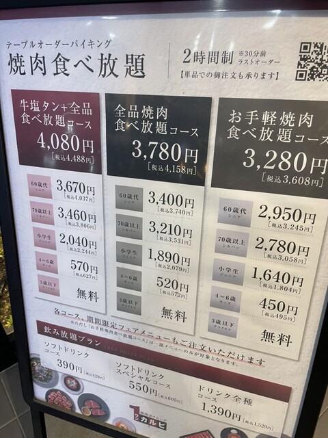 用戶對於ワンカルビ りんくうタウン店的評論高清圖