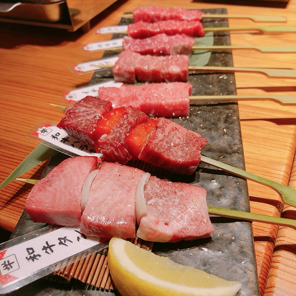 用户对于さつま福永牧場直営 牛串 ギュウドウ! GEMS三軒茶屋店的评论图