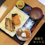 用戶對於朝市お食事処 山三 道下商店的評論圖