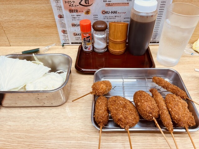 用戶對於串かつ 花道的評論高清圖