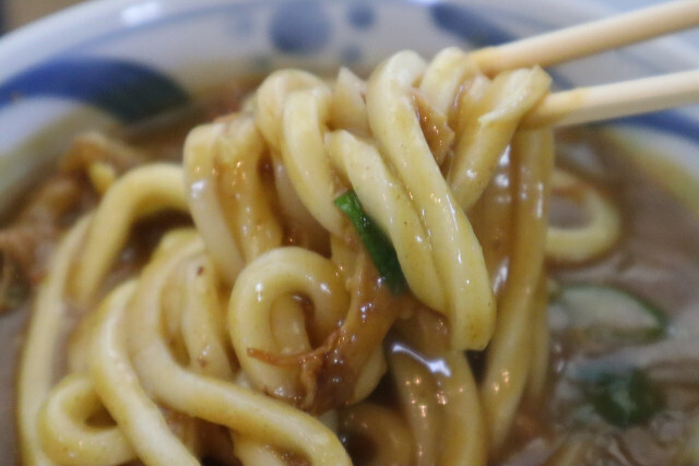 用户对于うどんの前田 四天王寺本店的评论图