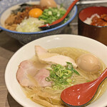 用户对于自家製麺 竜葵 マルイ北千住店的评论图