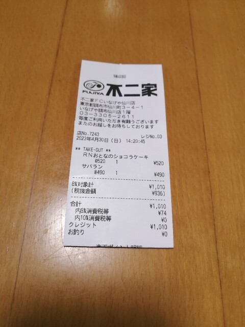 User's recommendation image for 不二家 いなげや調布仙川店