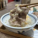 User's review image for あんちすてーき とろろ麦めし 豚丸