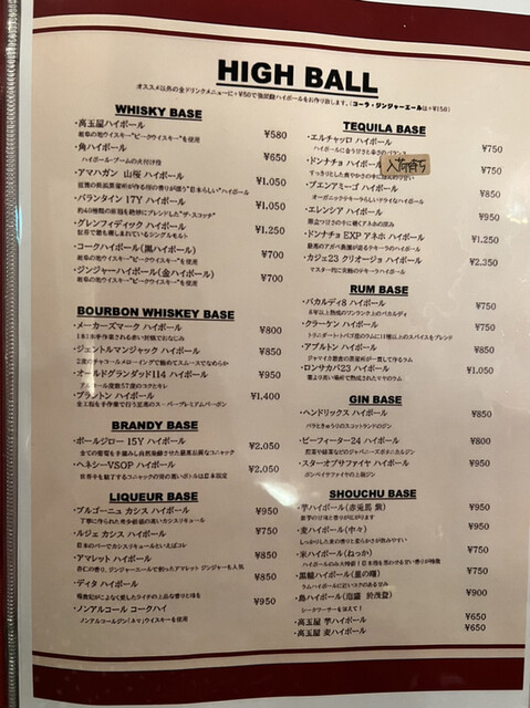 User's recommendation image for 高玉屋 五反田店