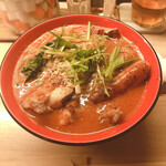 用户对于空と大地のトマト麺 Vegie的评论图