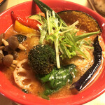 用户对于空と大地のトマト麺 Vegie的评论图