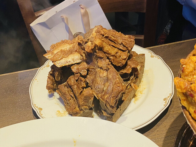 用户对于竹香園的评论高清图