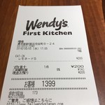 用戶對於ウェンディーズ・ファーストキッチン 曙橋店的評論圖
