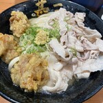 用戶對於自家製さぬきうどんと肉 新橋甚三的評論圖