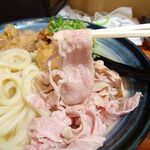 用戶對於自家製さぬきうどんと肉 新橋甚三的評論圖