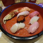 用户对于回転寿司がんこ エキマルシェ新大阪店的评论图