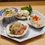 用户对于野菜巻き串どげんね 品川店的评论图