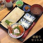 用戶對於朝市お食事処 山三 道下商店的評論圖