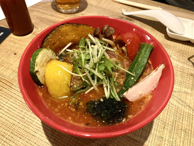 用户对于空と大地のトマト麺 Vegie的评论高清图