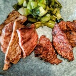 用户对于炭焼牛たん 赤兵衛分店的评论图