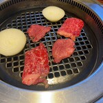 用戶對於あか牛焼肉と馬刺し たべとも的評論圖