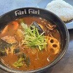 用户对于スープカリー ヒリヒリ2号的评论图