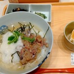 User's review image for だし茶漬け+肉うどん えん 日本生命札幌ビル店