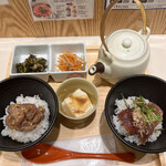 用户对于だし茶漬け+肉うどん えん ルクア大阪店的评论图