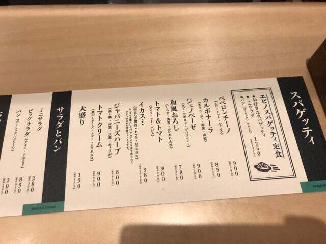 User's review image for エビノスパゲッティ 丸ビル店