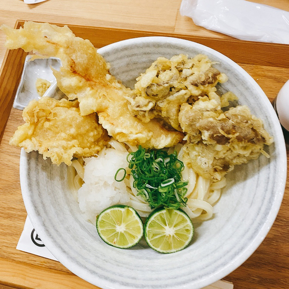 用戶對於本格手打ちうどん まごころ的評論圖