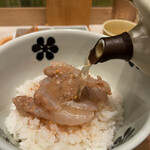 User's review image for だし茶漬け+肉うどん えん 日本生命札幌ビル店