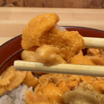 用户对于うに丼専科 うにどころ的评论图
