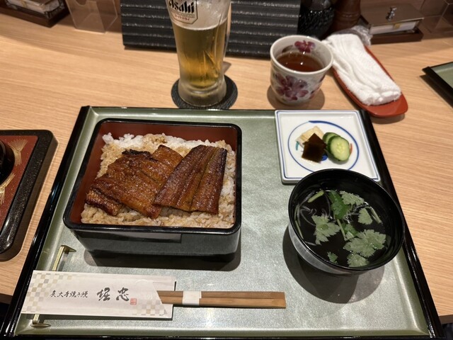 用户对于炭火手焼き鰻 堀忠 堺東店的评论高清图