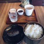 用戶對於毎朝挽肉と羽釜ごはん ハンバーグぼうず的評論圖