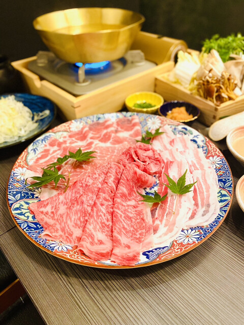 用戶對於しゃぶしゃぶ 吟半 お台場店的評論高清圖