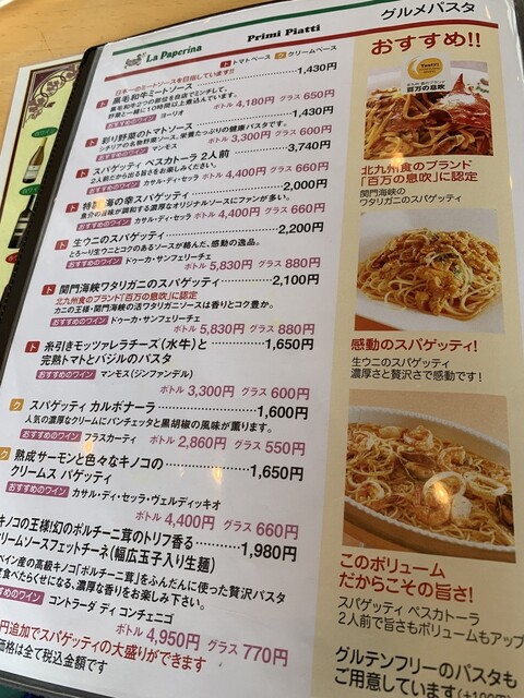 用戶對於小倉 匠のパスタ ラ・パペリーナ的評論高清圖