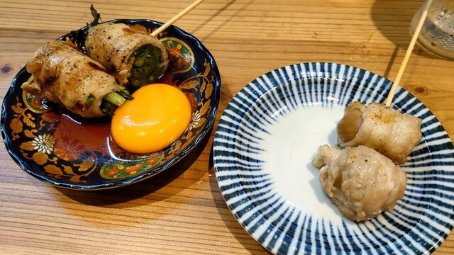 用户对于野菜巻き串と餃子 とらじ的评论高清图
