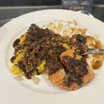 User's review image for 旨さと辛さがここちよい黒カレー 萬栄カレー